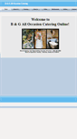 Mobile Screenshot of bandgcatering.com